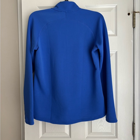 adidas Women's Vibrant Blue Zip-Up Jacket - Picture 2 of 2